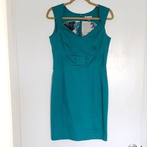 H&M Teal Sheath Dress